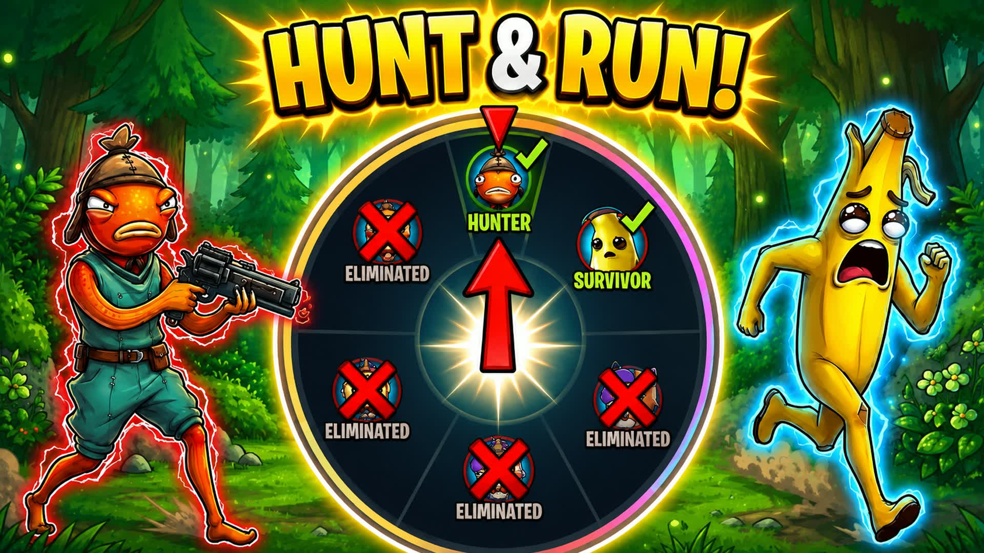 HUNT & RUN