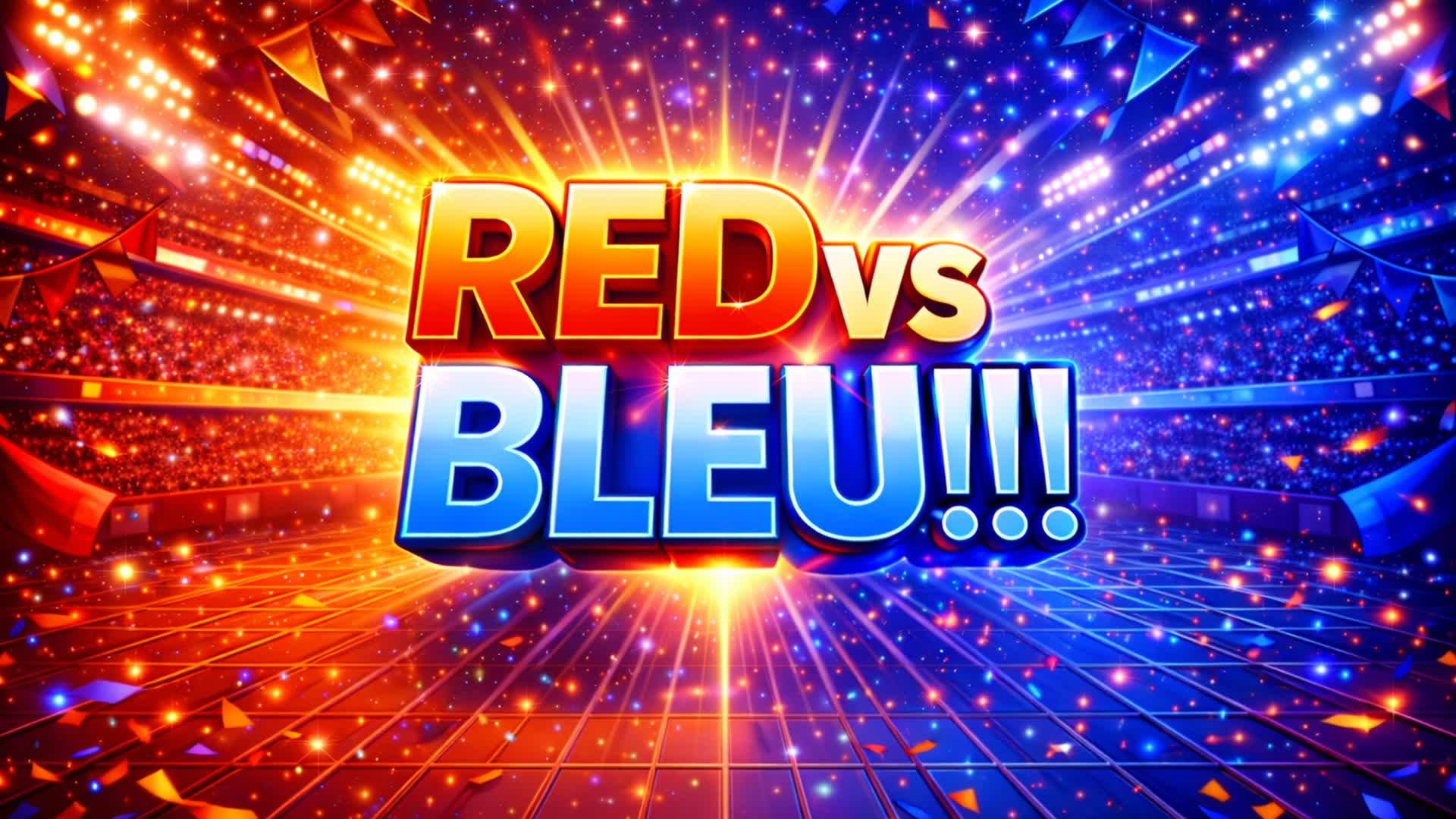 BASIC RED VS BLUE🔴🔵