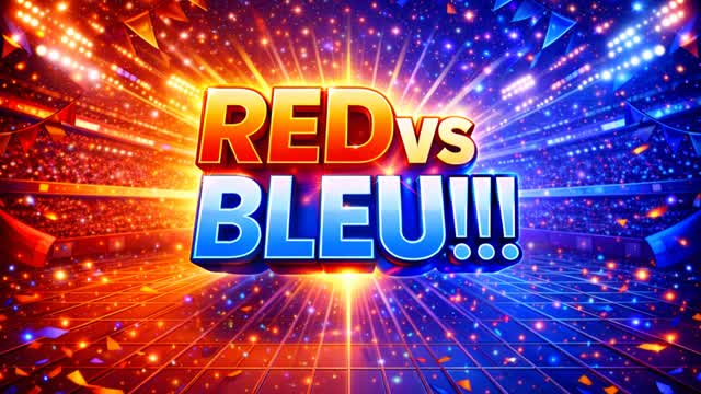 BASIC RED VS BLUE🔴🔵