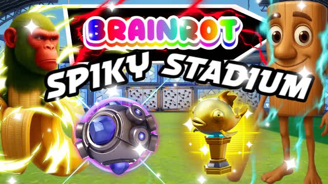 SPIKY STADIUM | BRAINROT SUPER POWERS