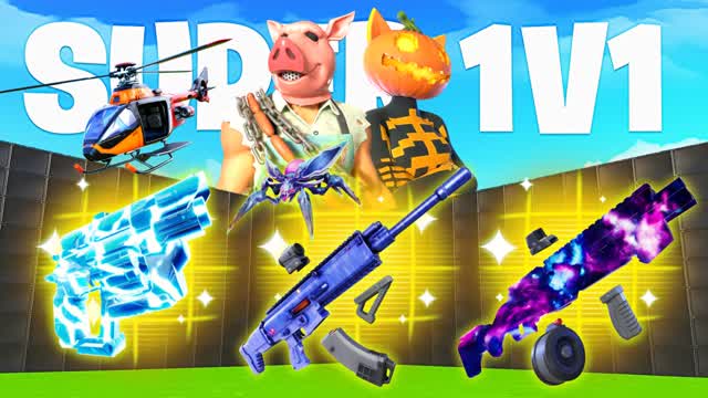 KPOP SUPER 1V1 ALL GUNS & VEHICLES