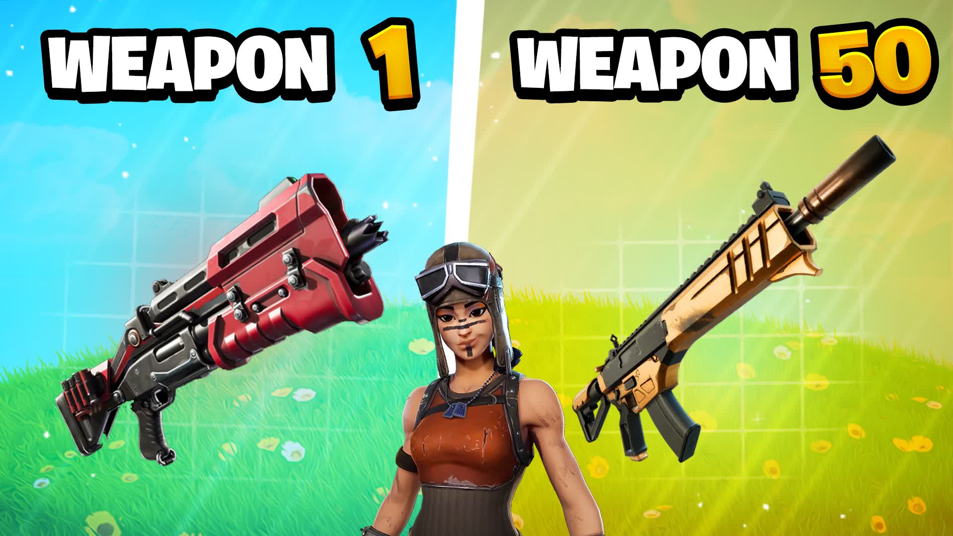 GUN GAME ONE SHOT🎯