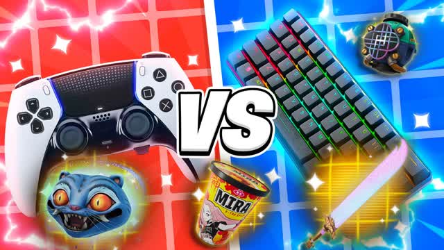 KPOP PC VS CONTROLLER RED VS BLUE đŽđ”