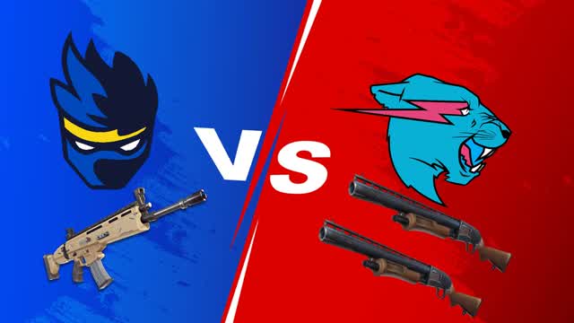 🔴MRBEAST VS NINJA🔵