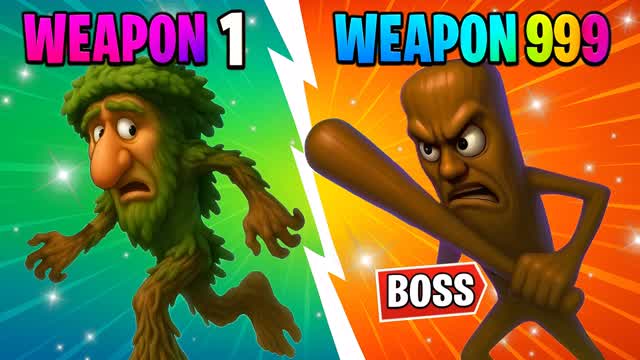⭐CHAOTIC BRAINROT GUN GAME 🎯 ONE SHOT