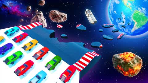 MEGA IMPOSSIBLE CARS RAMP 🌎
