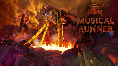 Arte Riff Mountain - Musical Runner