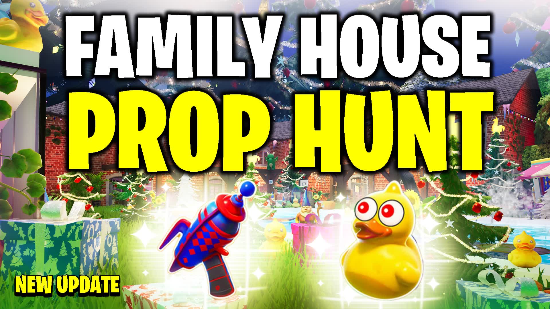 FAMILY HOUSE - PROP HUNT CHRISTMAS 🎄🏠
