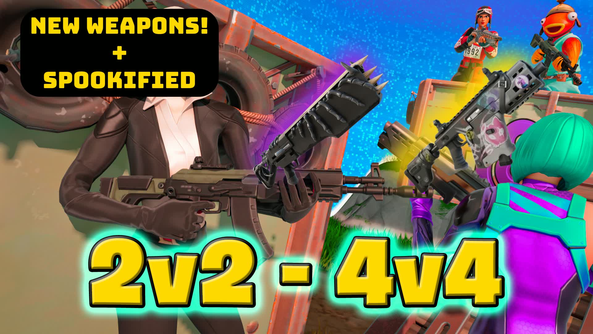 H8によるゼロビルド 2v2-4v4