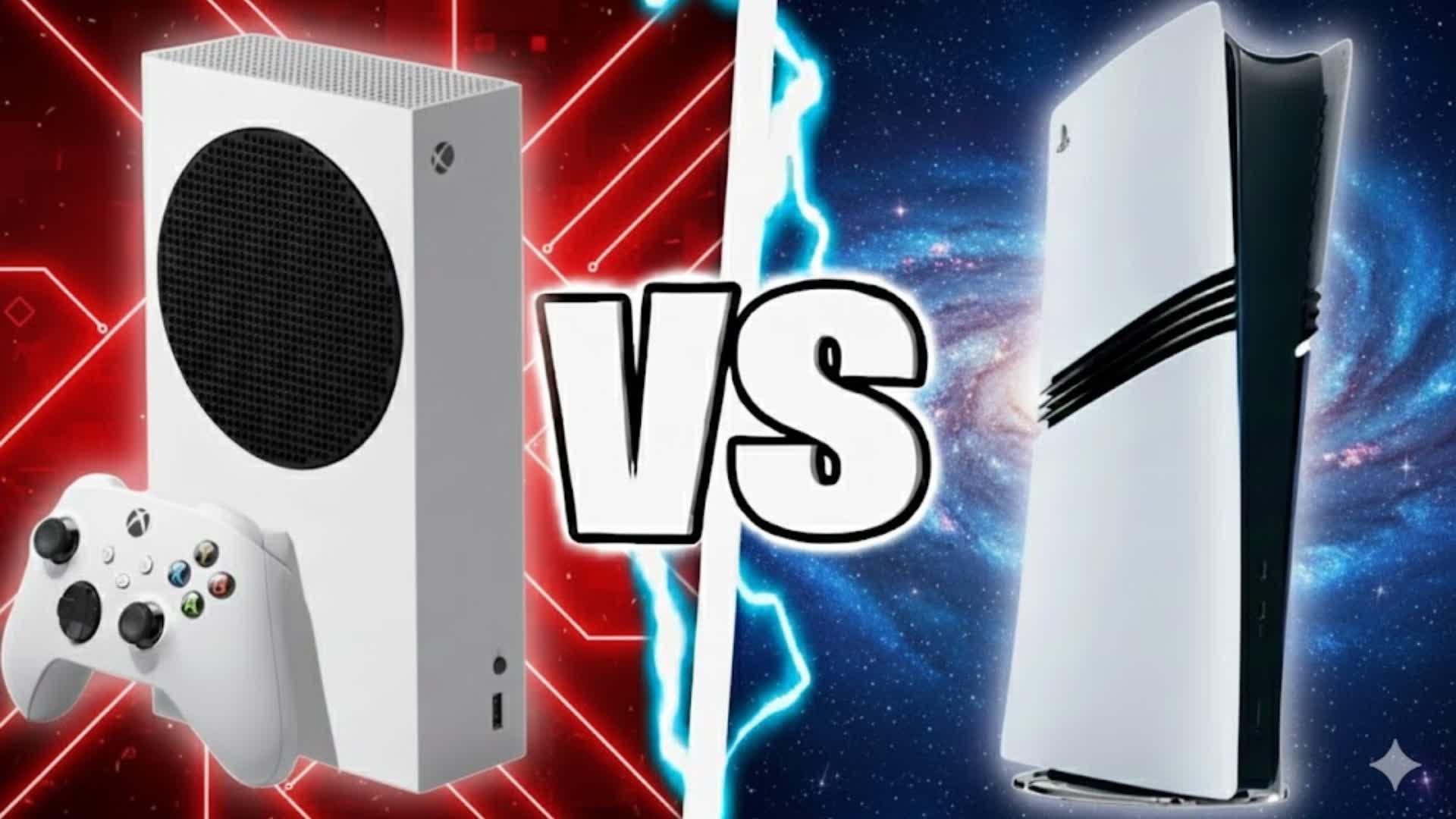 XBOX VS PS5 ROUGE VS BLEU 🔴🔵