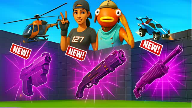 MASTER 1V1 FFA - ALL GUNS & RIDES