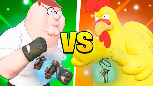 🏠PETER VS GIANT CHICKEN🐔
