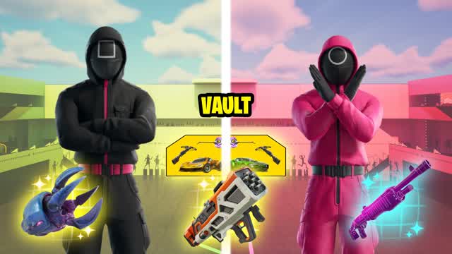 MEGA SQUID RED VS BLUE 🔴🔵