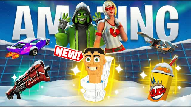 ❄️AMAZING 1v1 FFA - ALL GUNS & RIDES ❄️