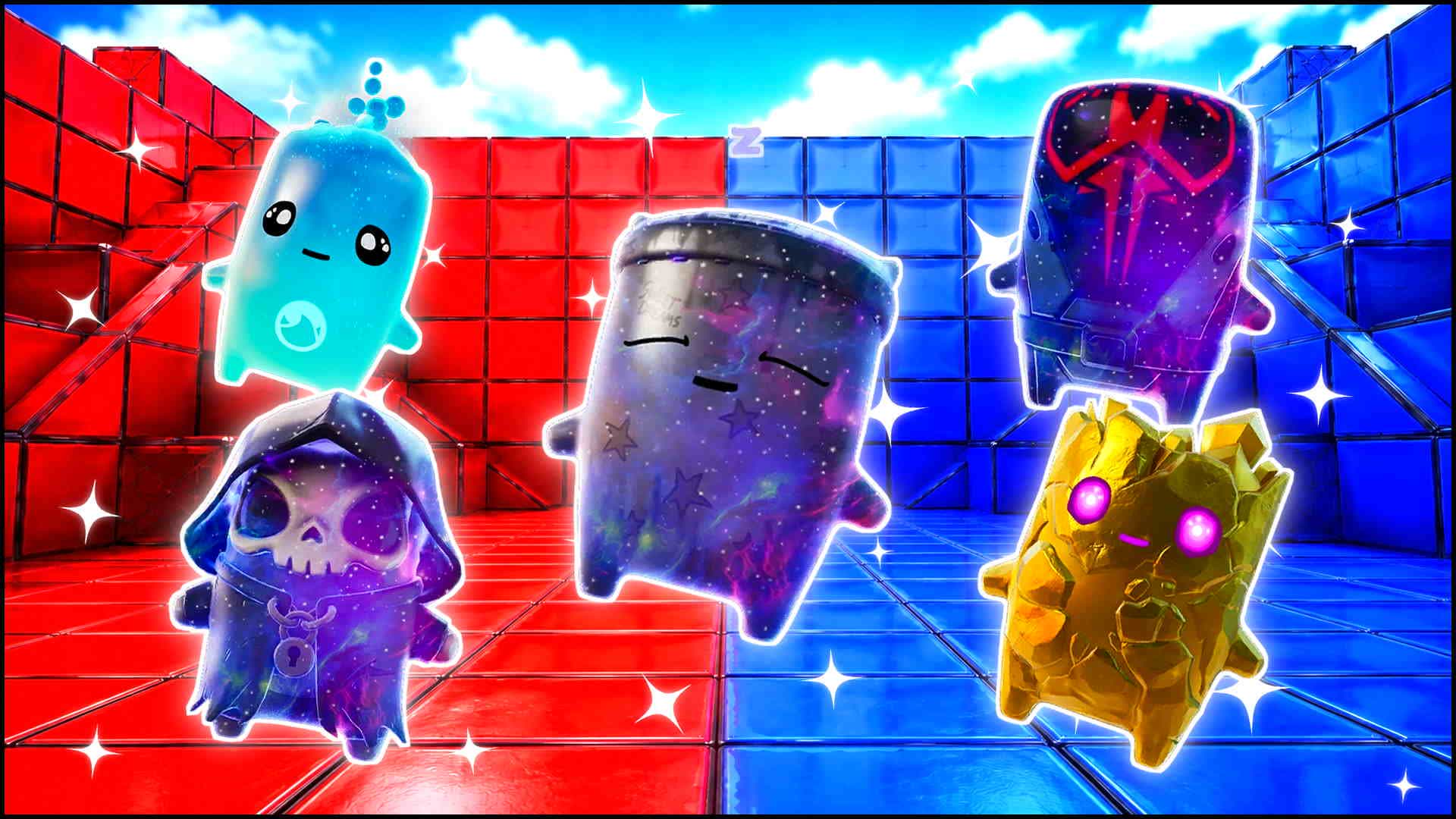 BLUE VS RED AIM WITHOUT RUSHING 🔵🔴