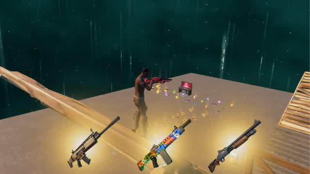 1v1 Space Build Fight