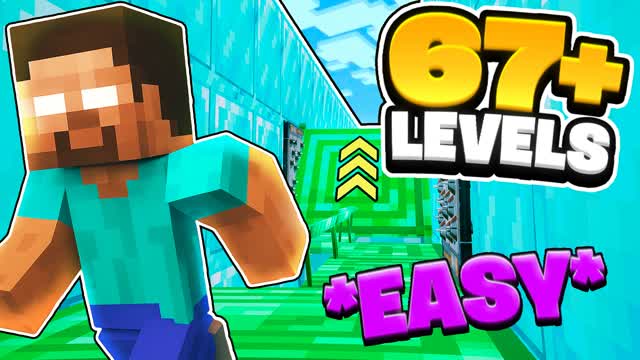 HEROBRINE PARKOUR 67+ LEVELS