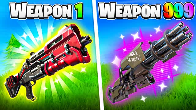 CHAOS 🔫 MEGA GUN GAME 🎯 ONE SHOT ⭐️