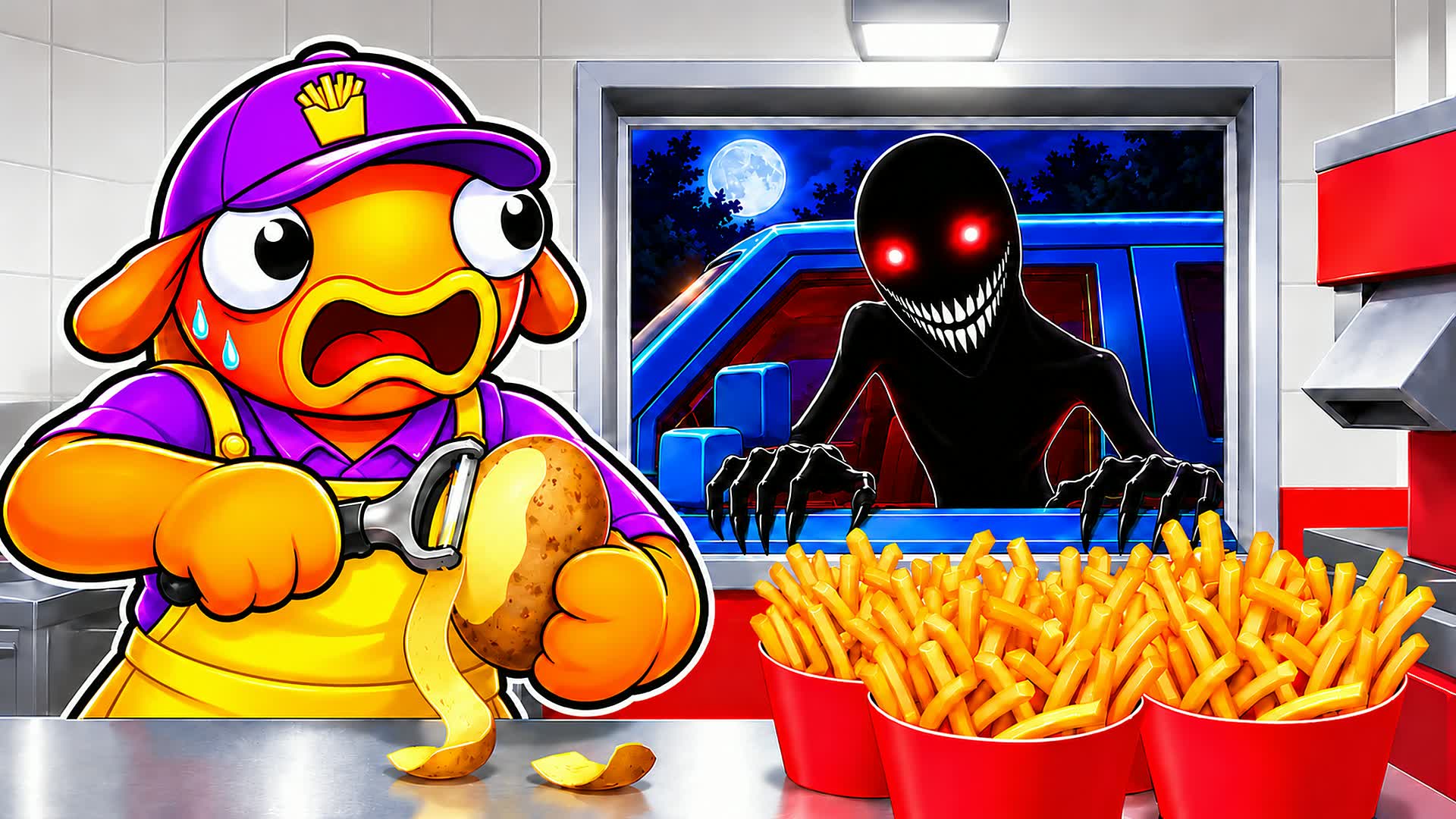SELL FRIES: ANOMALIES [HORROR] - Fortnite island 3123-8570-0967 by Katanadamm