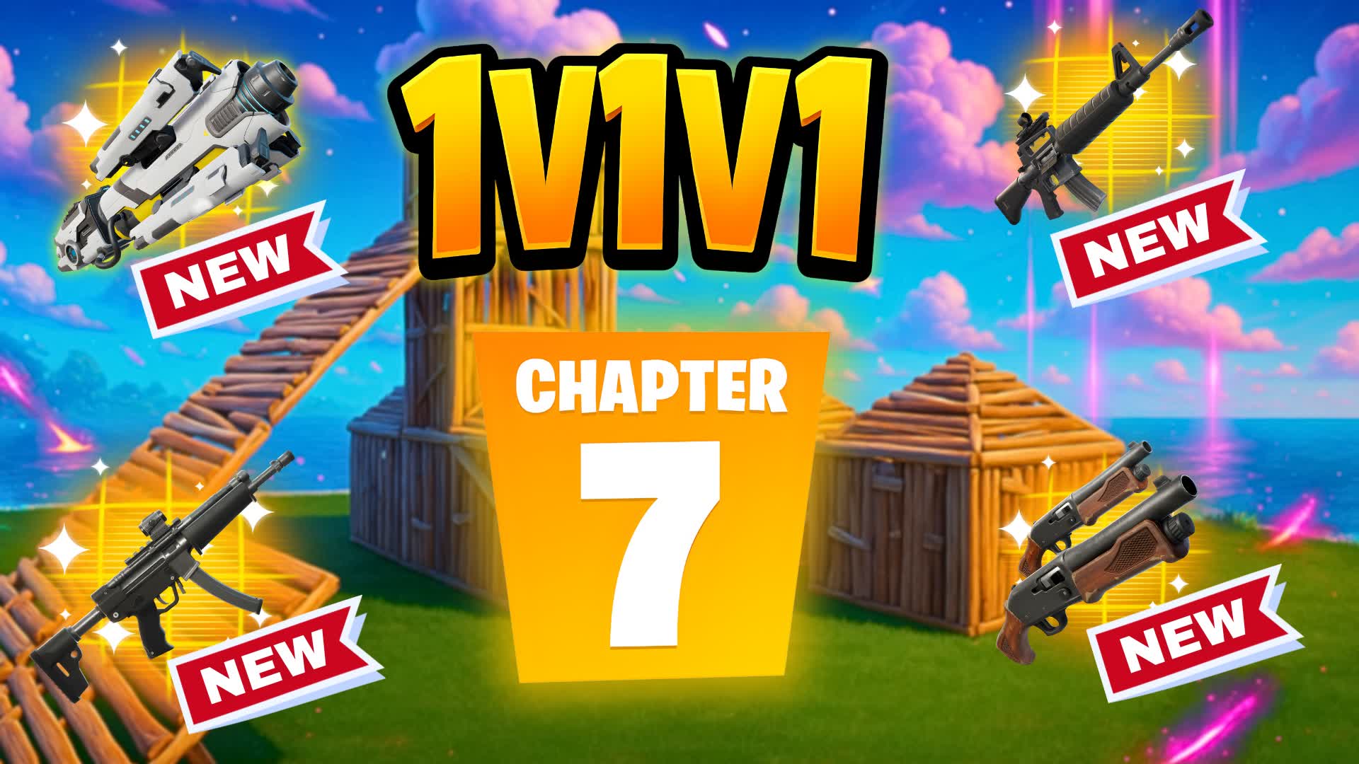 1v1v1 1v1 CHAPTER 7 FFA l BUILD FIGHT
