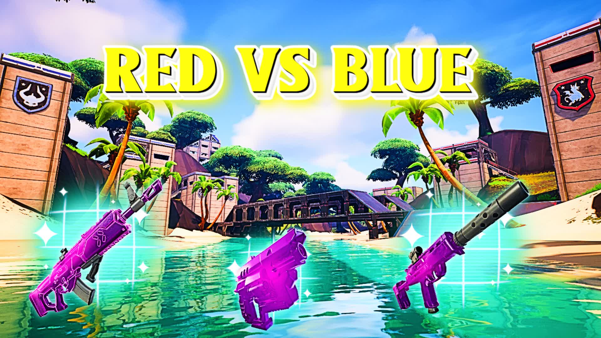 REALISTIC RED VS BLUE: RIVER CLASH