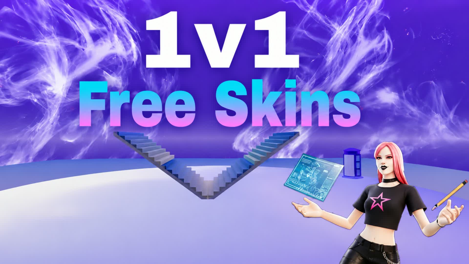 1v1 Free Skins 🎯