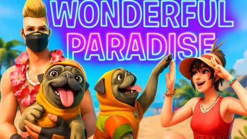 Wonderful paradise with sidekick