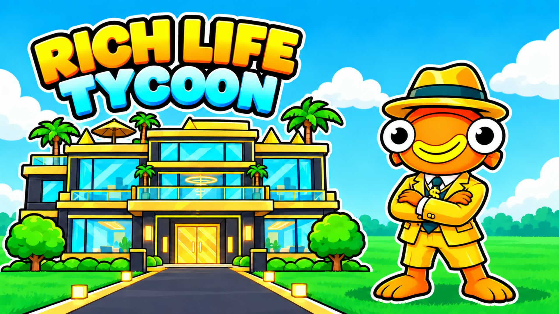 Rich Life Tycoon, Fortnite island 8464-1499-8681 by originstudios