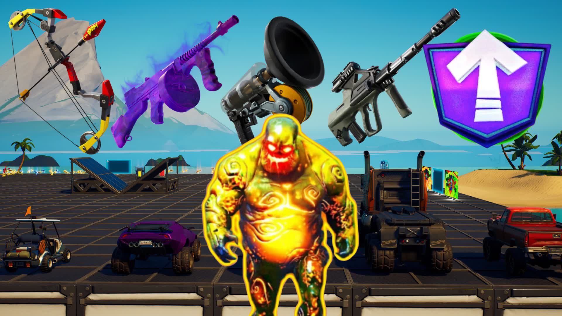 ZOMBIES X 1v1 X MYTHICS X CARS (SOLOS)