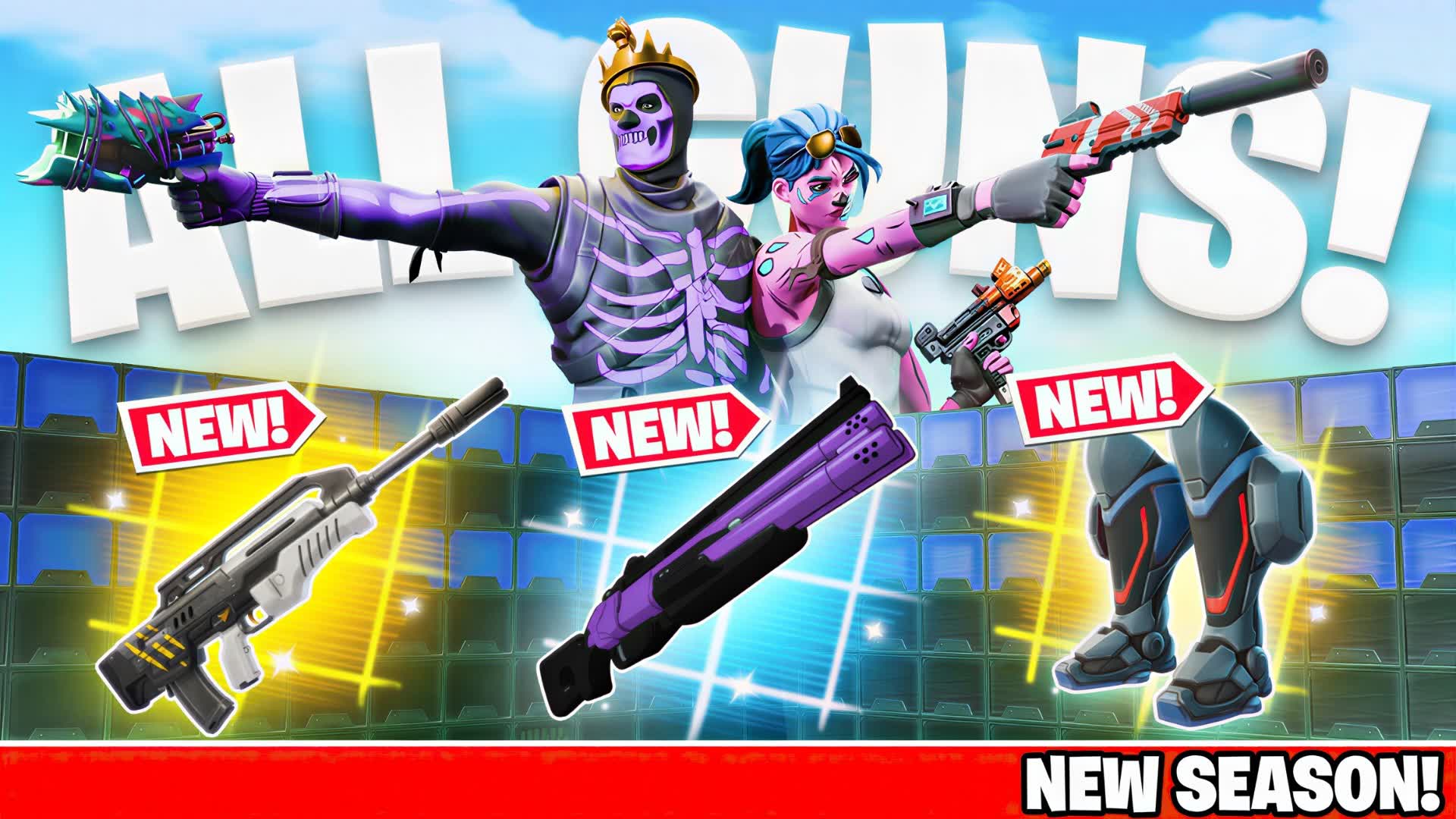 1V1 ALL GUNS FFA