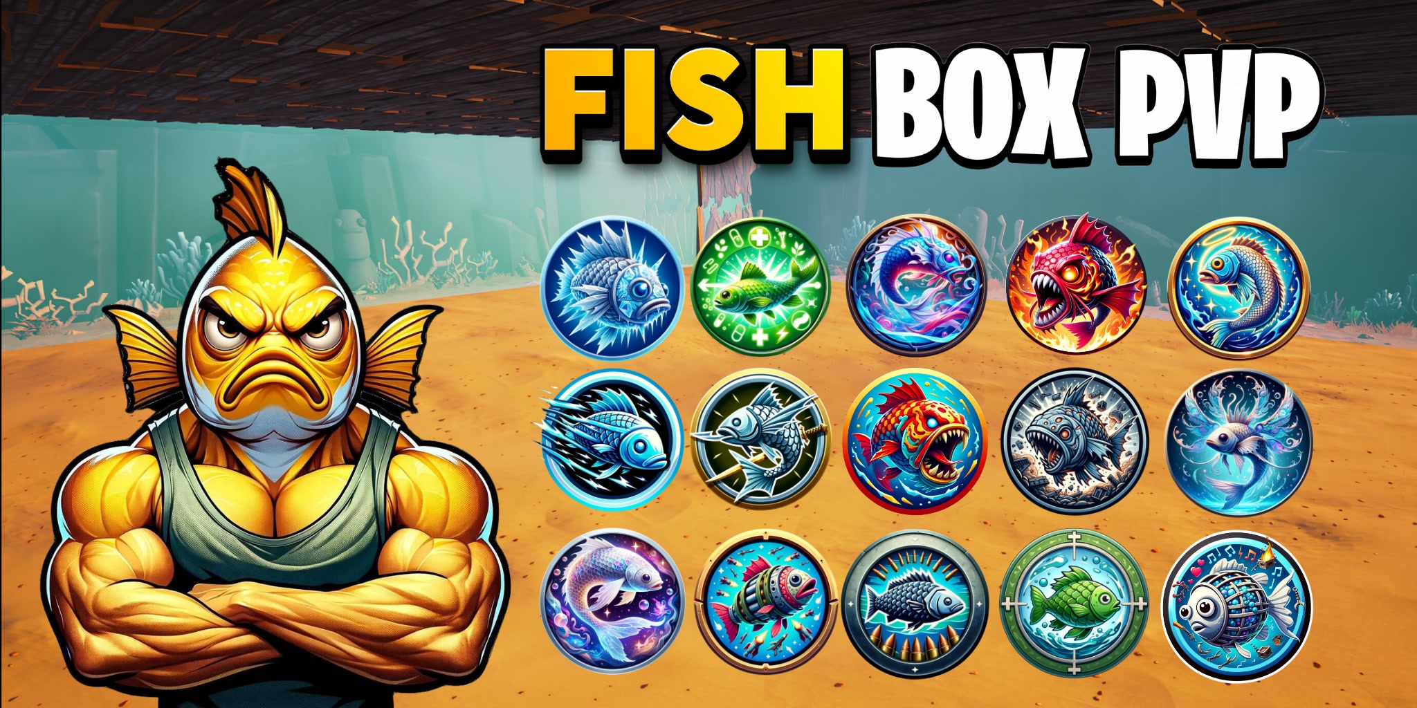 🐠Fish Box PVP📦 4073-3706-0170 by saltkvaernen - Fortnite Creative Map ...