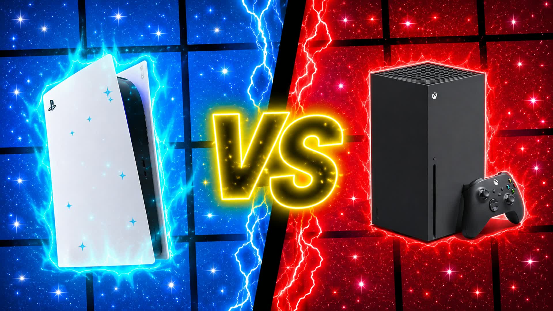 コンソール レッド vs ブルー 🔴🔵