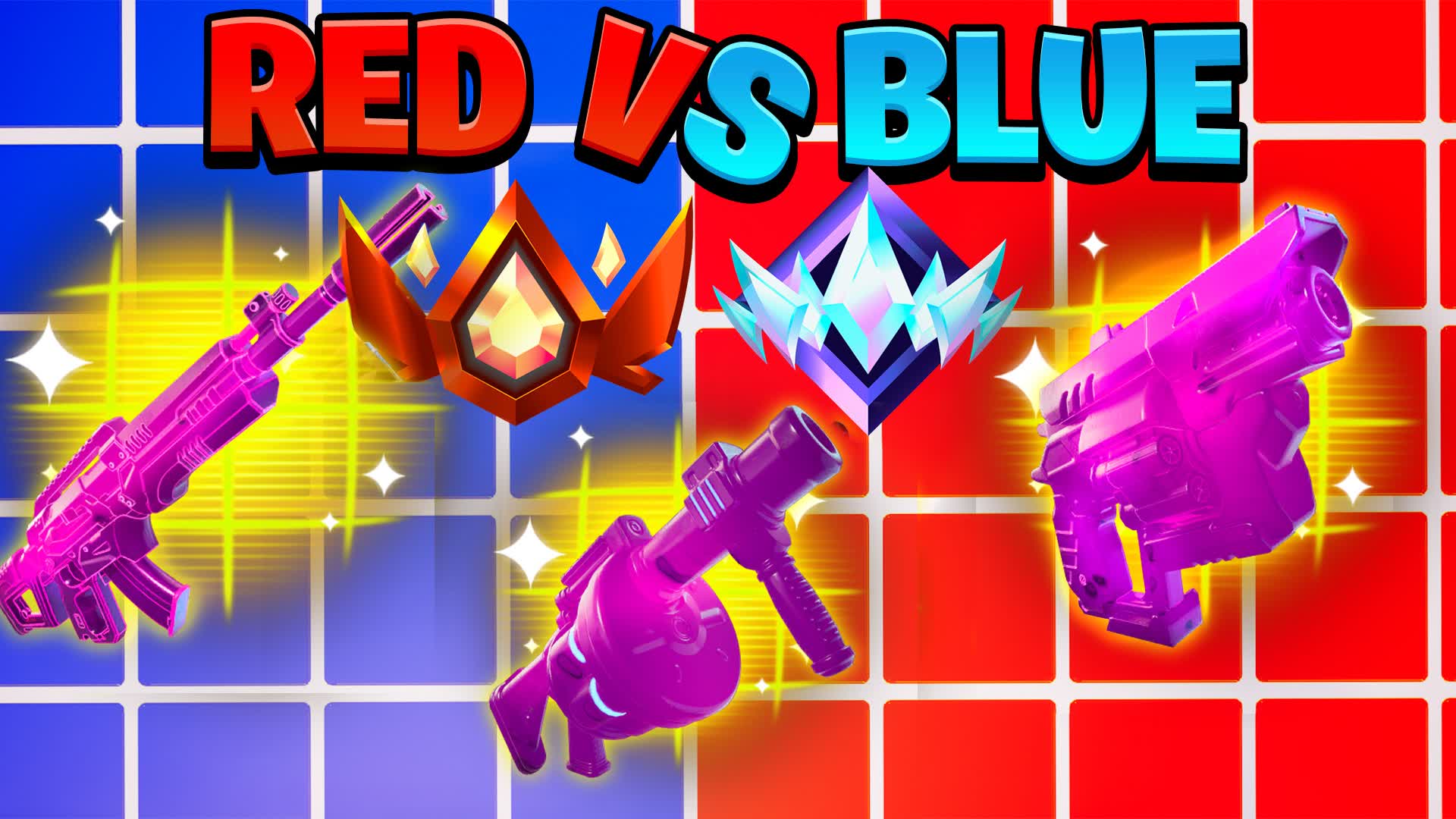 🔵RANKED MEGA RED VS BLUE🔴