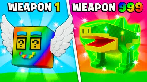 ⭐MEGA GUN GAME🔫MEME ONE SHOT🎯