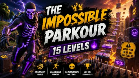 THE IMPOSSIBLE PARKOUR đ„ | 15 LEVELS