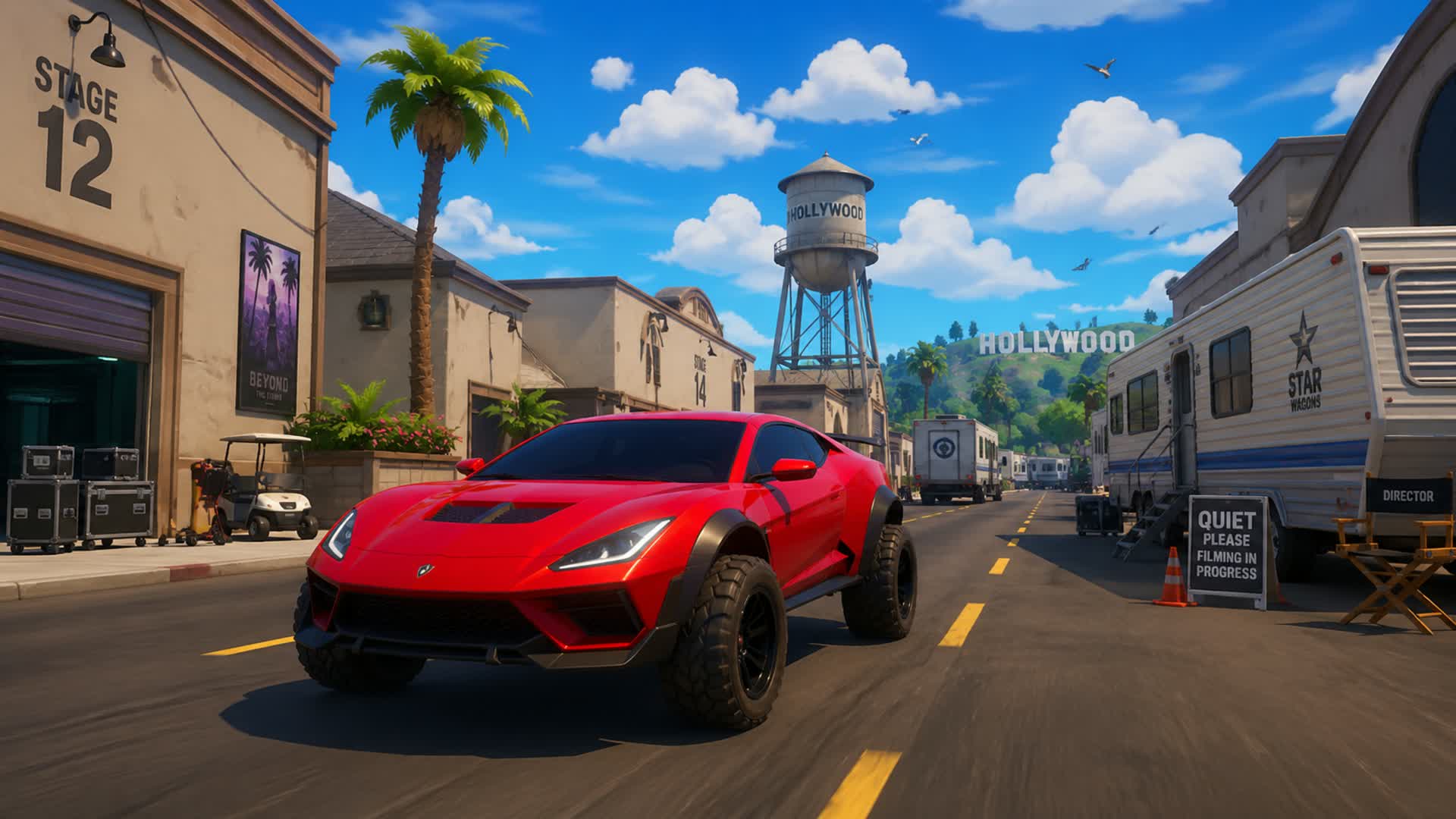 ハリウッド・ドライブ🚗FFA⭐ゾンビイカゲーム