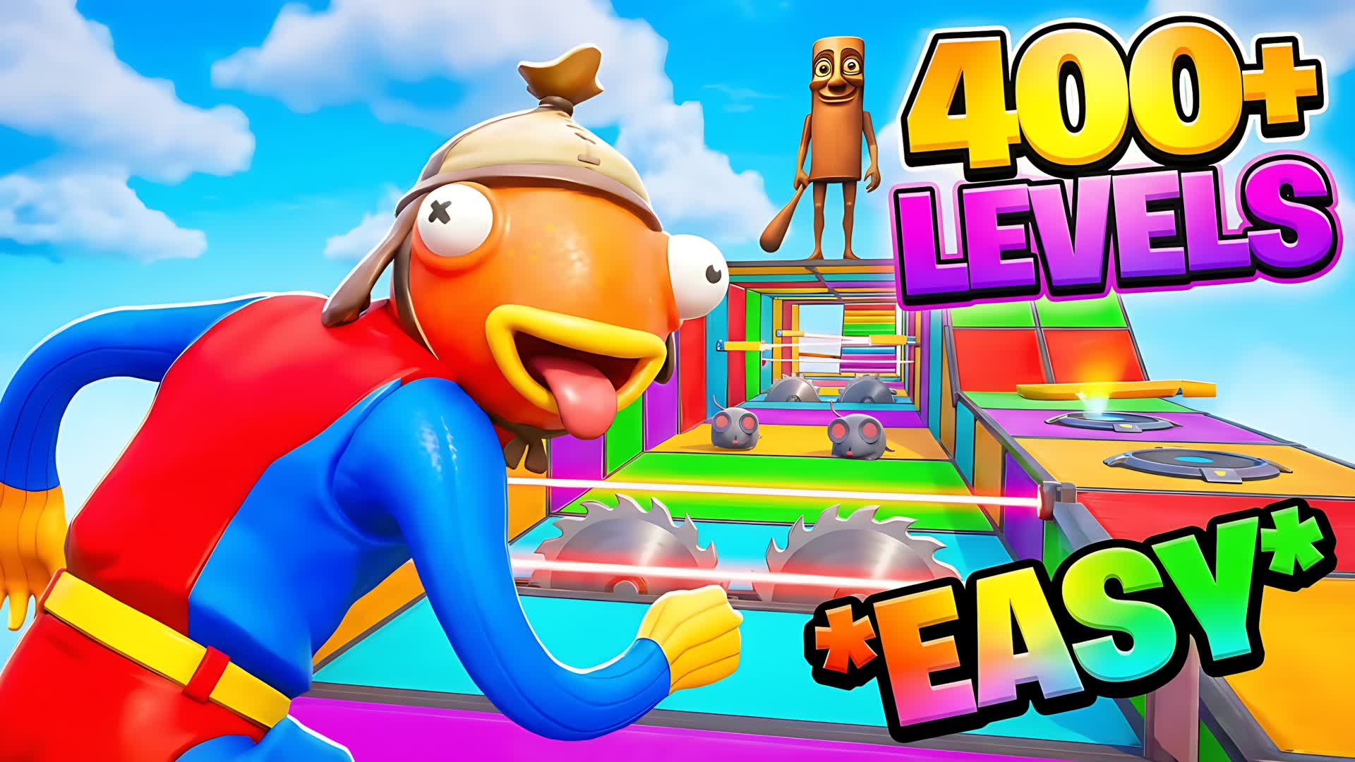 💫 EASY PARKOUR 400+ CHALLENGES