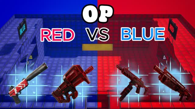 OP RED VS BLUE 🔴🔵