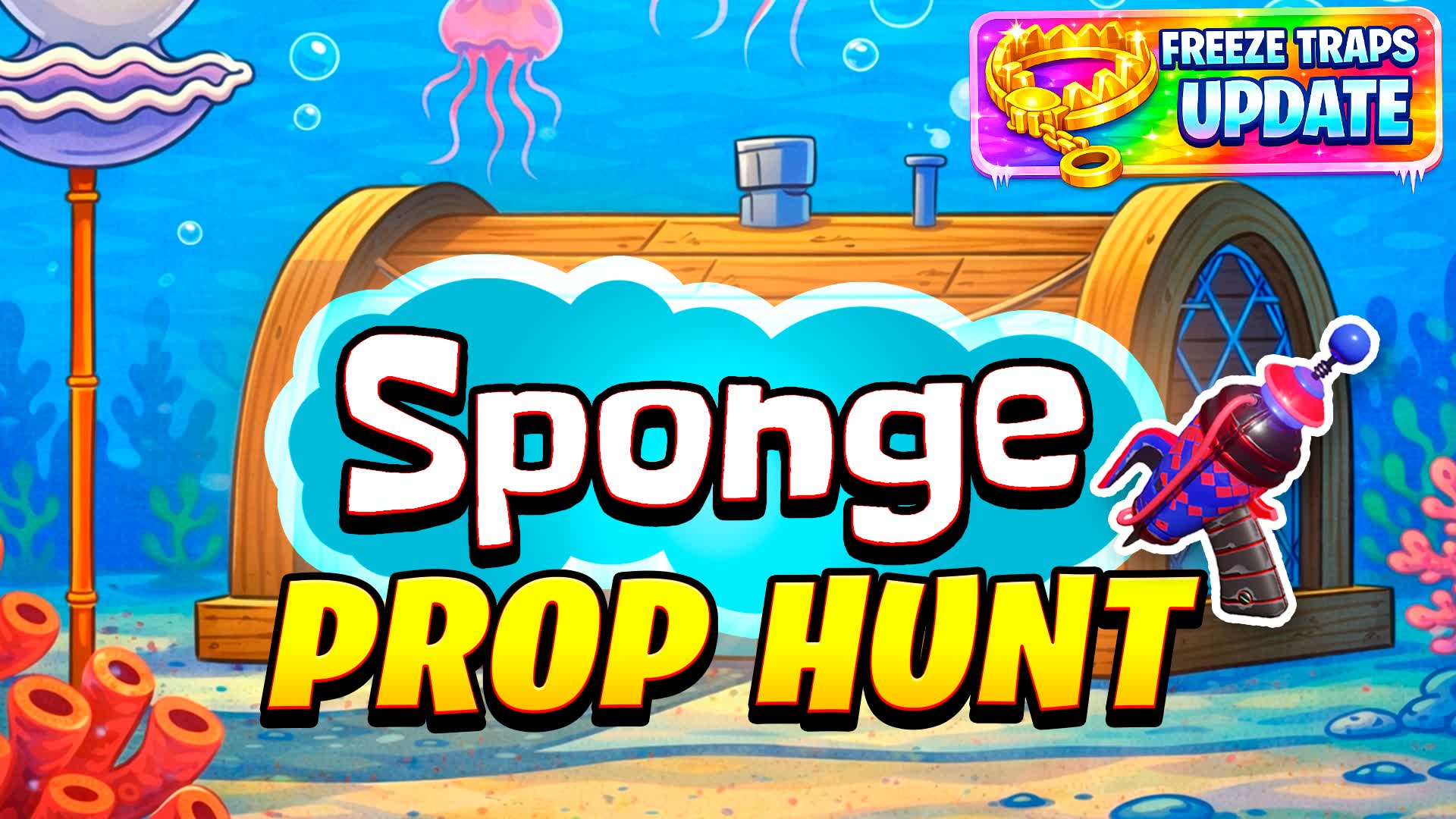 PROP HUNT 🤗 SPONGE