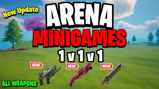1V1V1 ARENA - ALL WEAPONS🥇