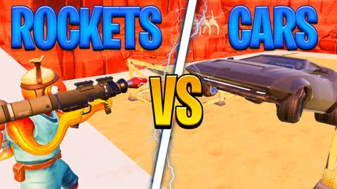 ROCKETS VS CARS 🏜️ SUMMER OG!