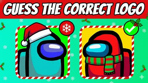 🔎GUESS THE CORRECT LOGO🎅