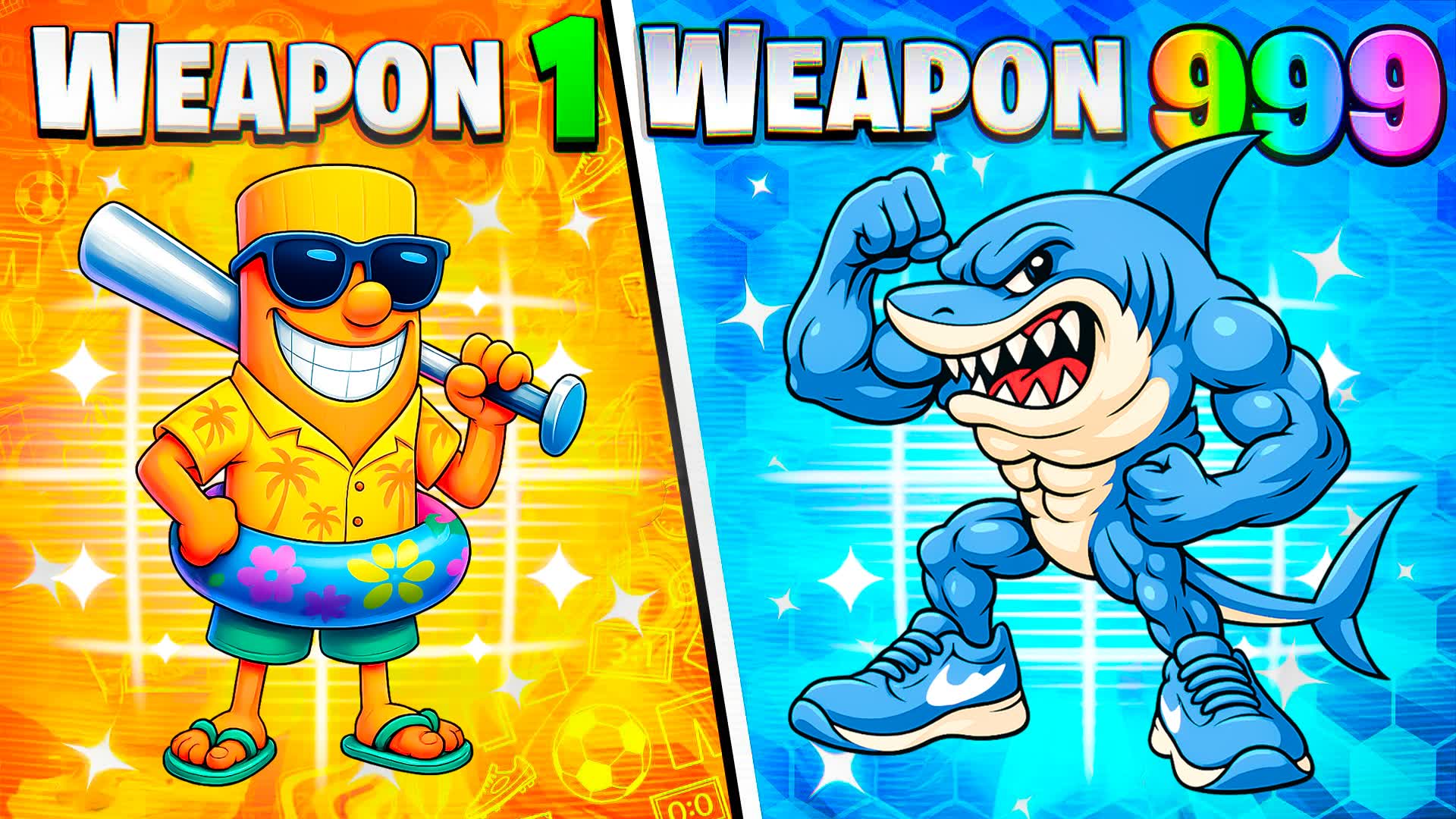 🦈BRAINROT GUN GAME 🌊 SUMMER ONE SHOT