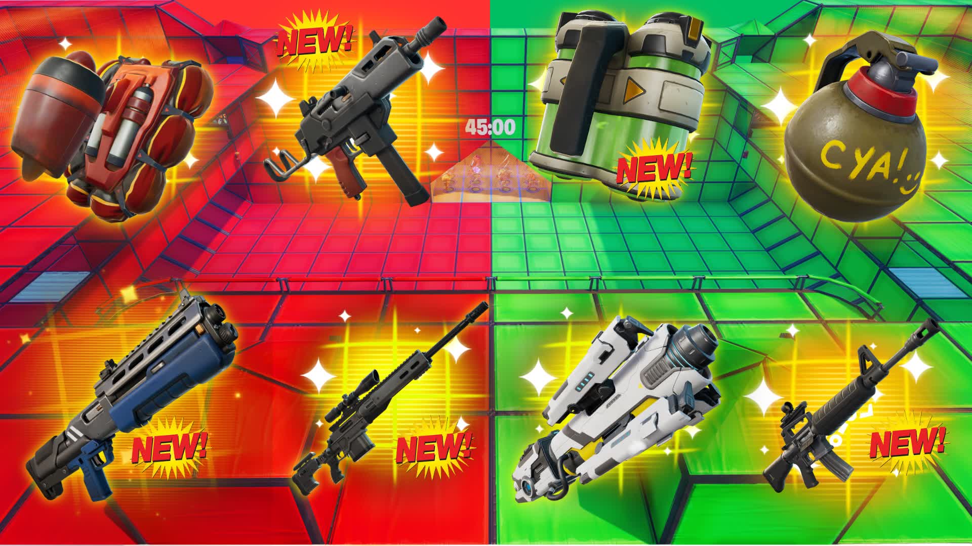 SIMPLE AND CLEAR - RED 🟥 VS GREEN 🟩