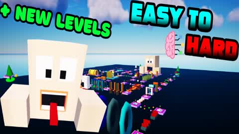 ✅ Easy To Hard OBBY 🕊️