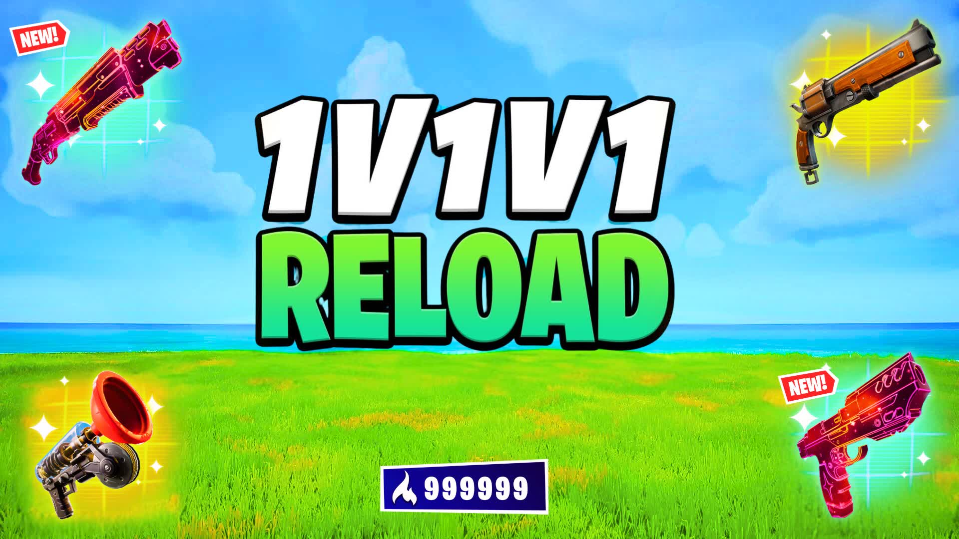 CRAZY 1V1V1 RELOAD ARENA 1V1 FFA