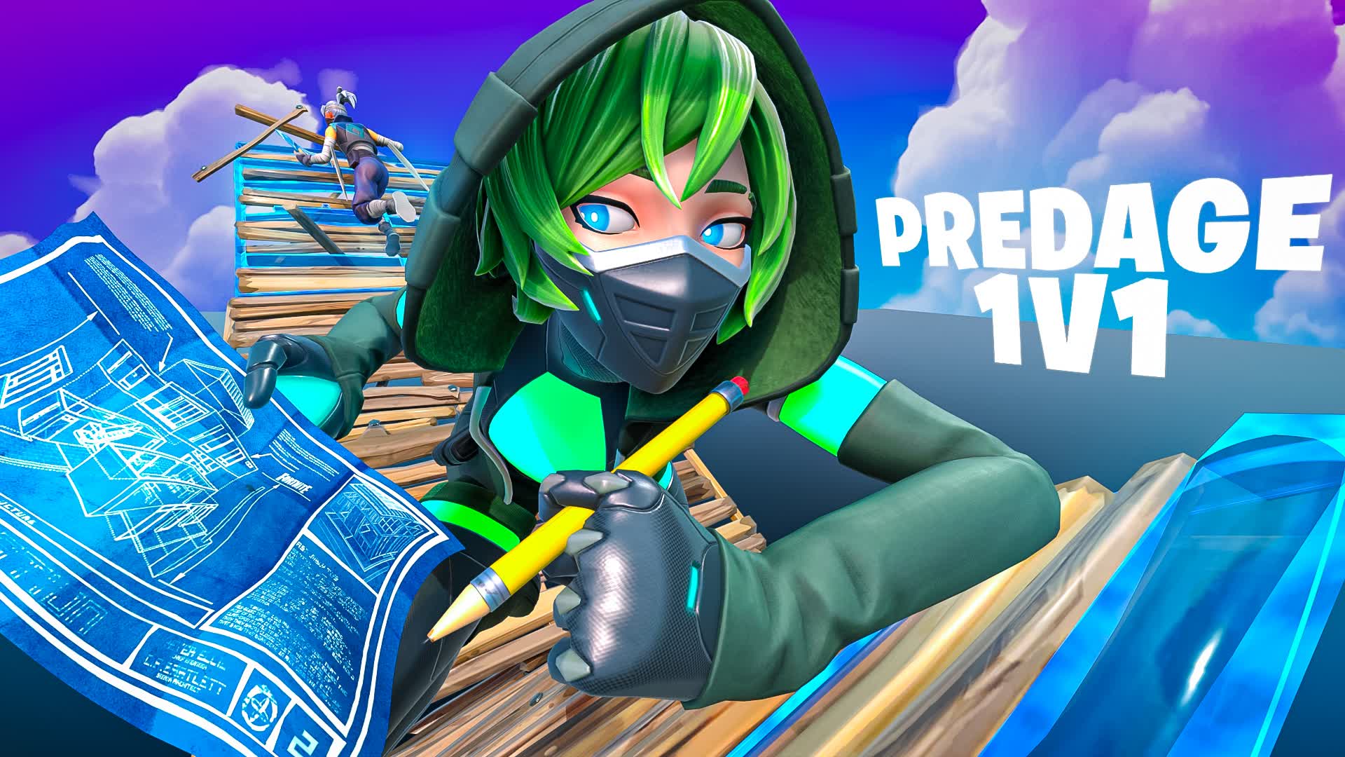 1V1 BUILD FIGHT [PREDAGE]