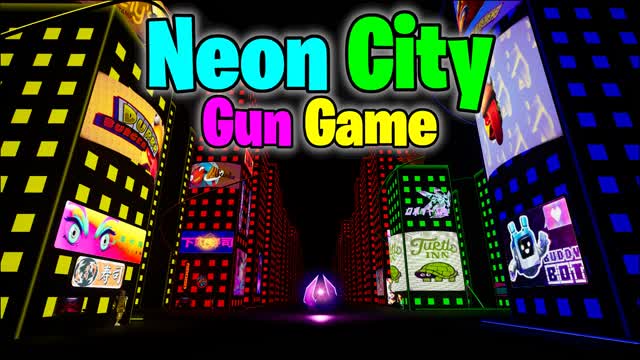 Neon City Gun Game