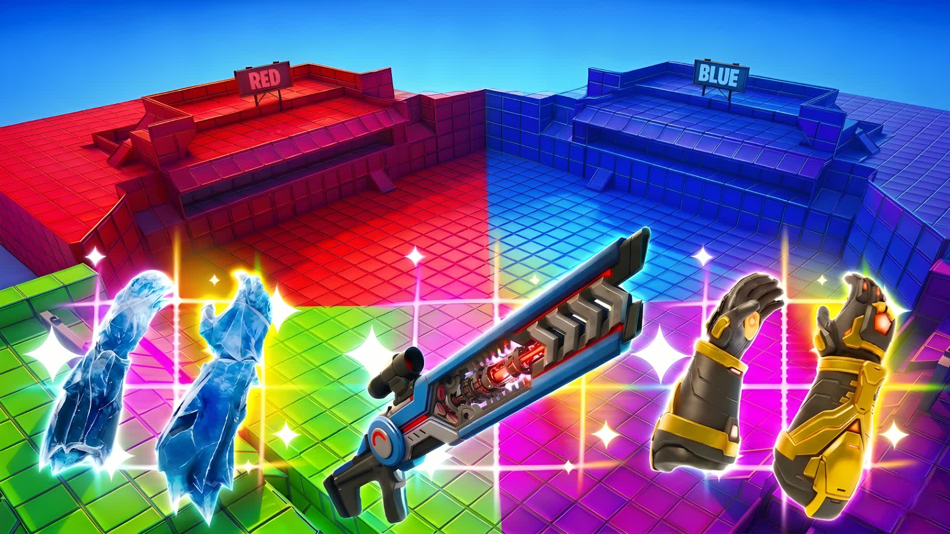 カラーウォーズ🔴🟢🟣🔵！