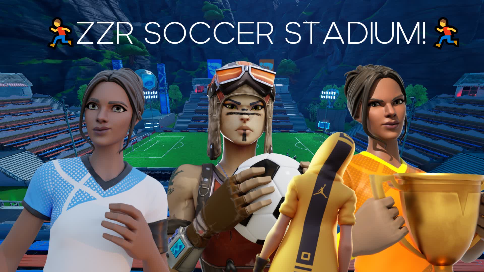 🏃‍♂️ZZR SOCCER STADIUM!🏃‍♂️